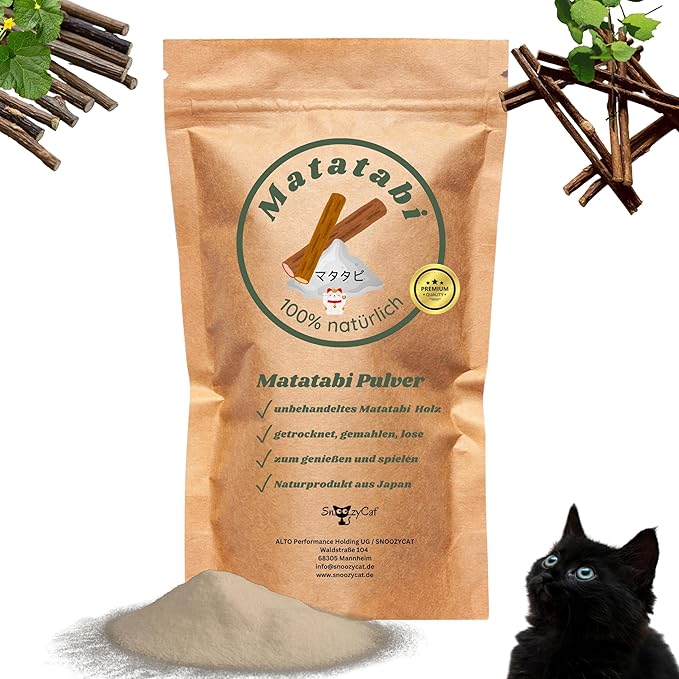 SNOOZYCAT® Matatabi Poudre